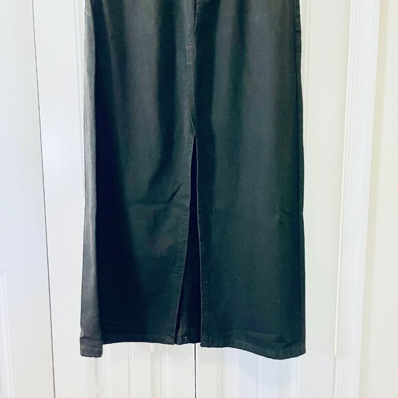 Lucky Brand Denim Maxi Skirt in Black (Size 10/30) New with Tag - Picture 5 of 10